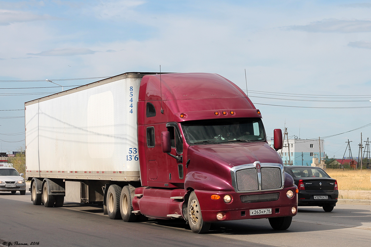 Саха (Якутия), № Х 263 КР 14 — Kenworth T2000