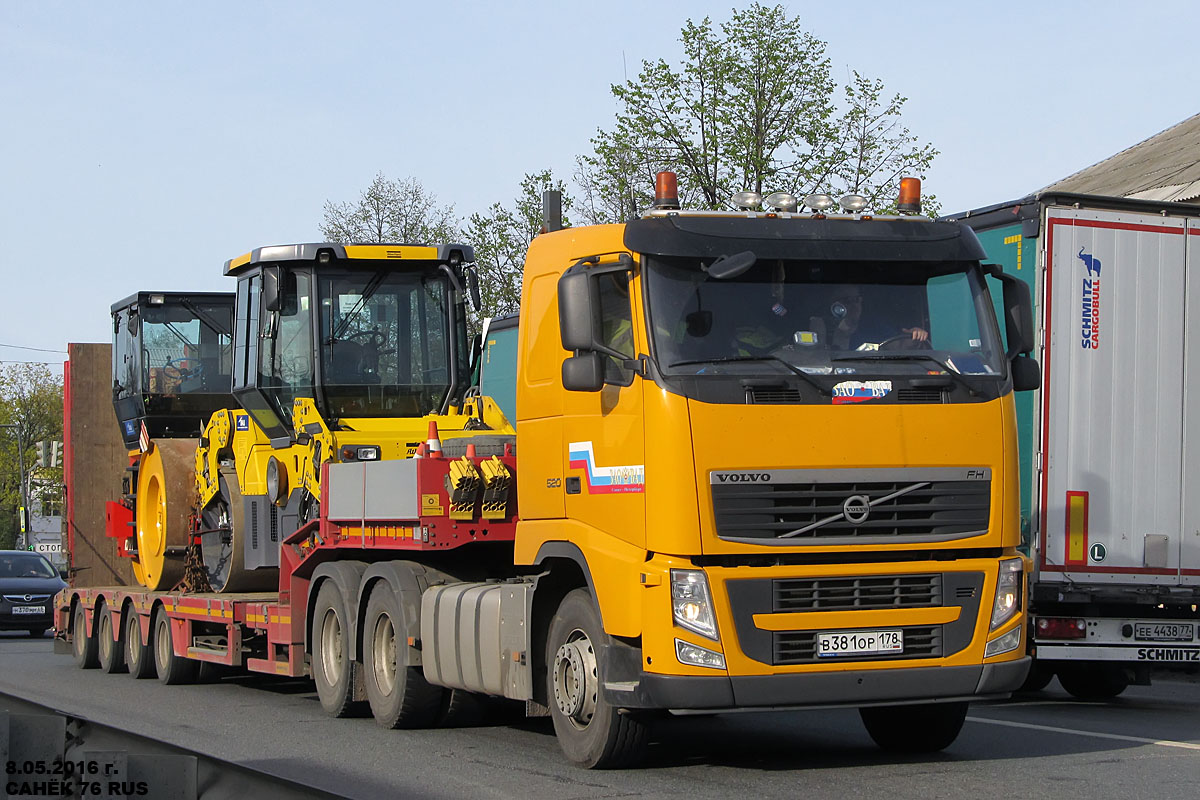 Санкт-Петербург, № В 381 ОР 178 — Volvo ('2008) FH.520 [X9P]