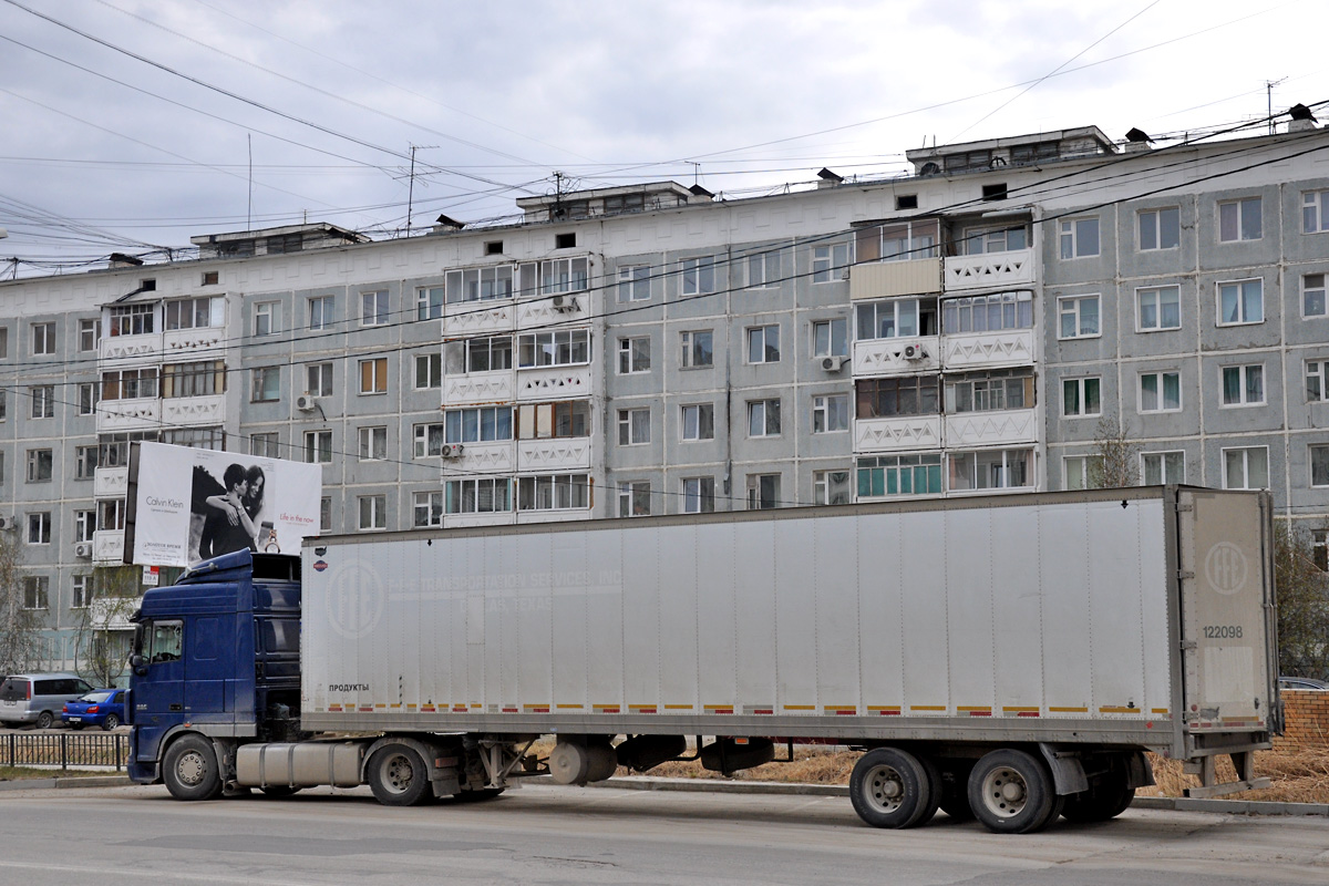 Бурятия, № М 290 КО 03 — DAF XF105 FT