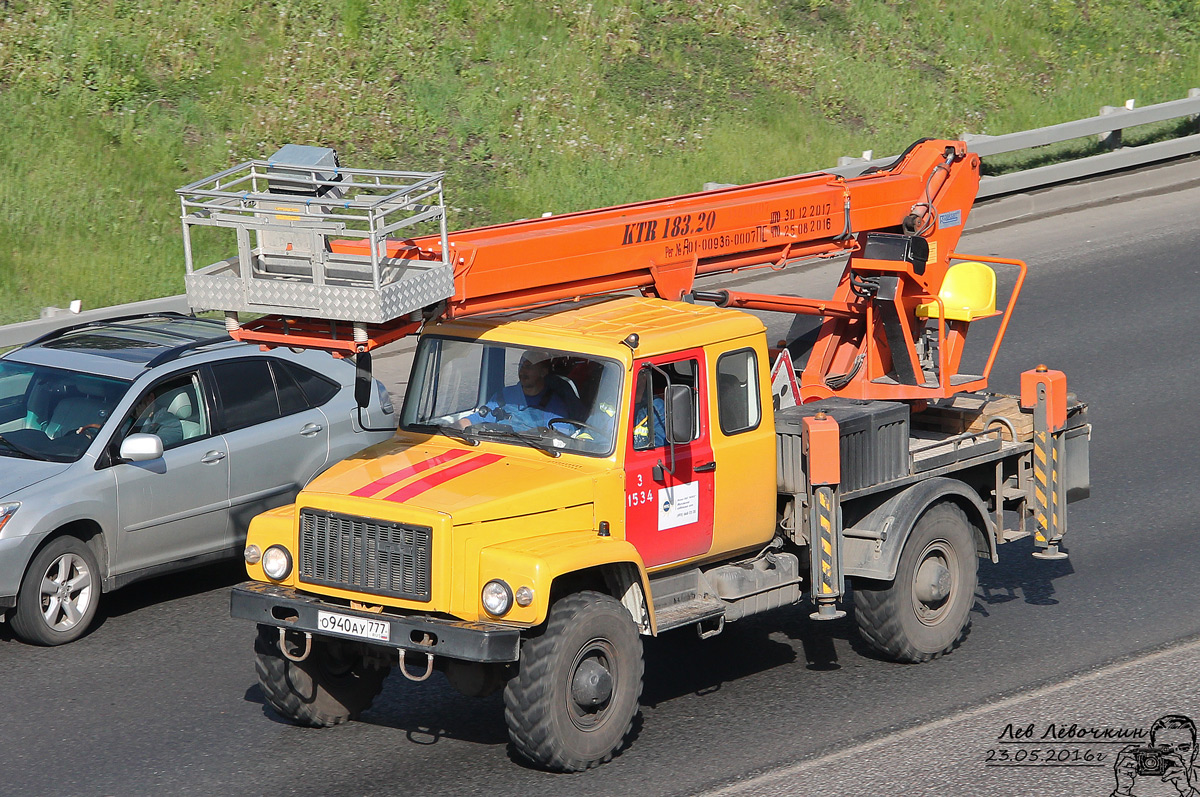 Москва, № О 940 АУ 777 — ГАЗ-33081 «Садко»