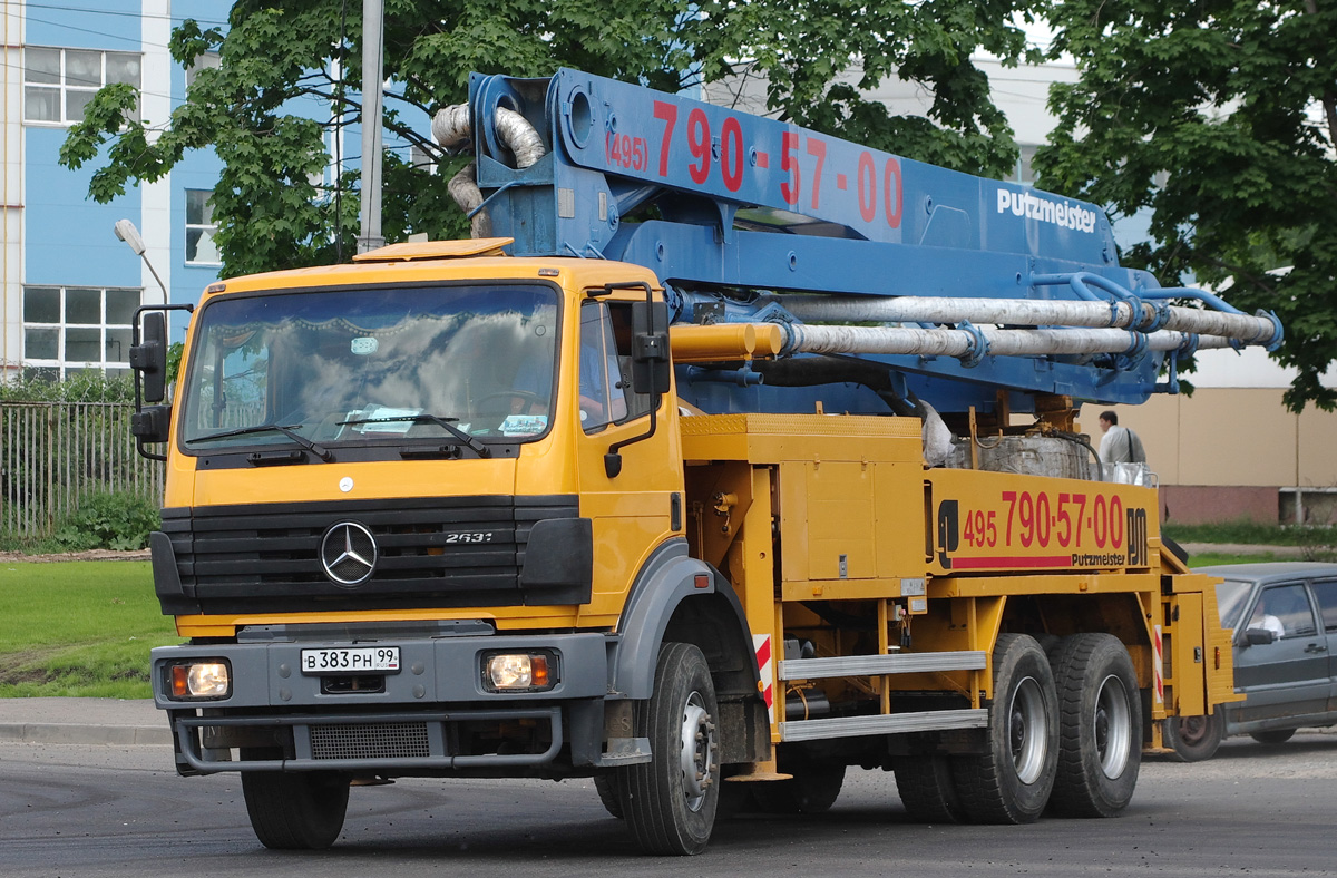 Москва, № В 383 РН 99 — Mercedes-Benz SK 2631