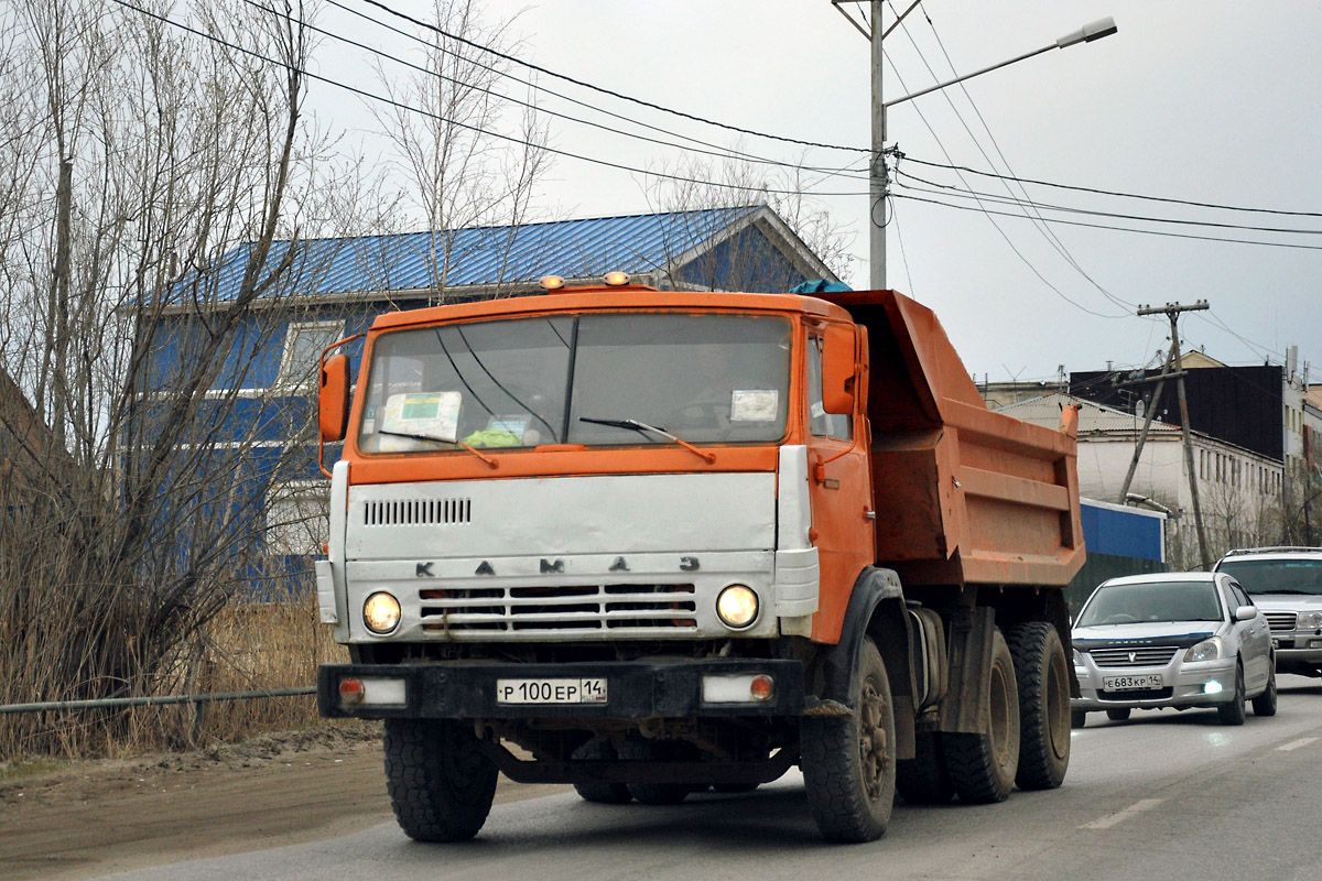 Саха (Якутия), № Р 100 ЕР 14 — КамАЗ-55111 [551110]