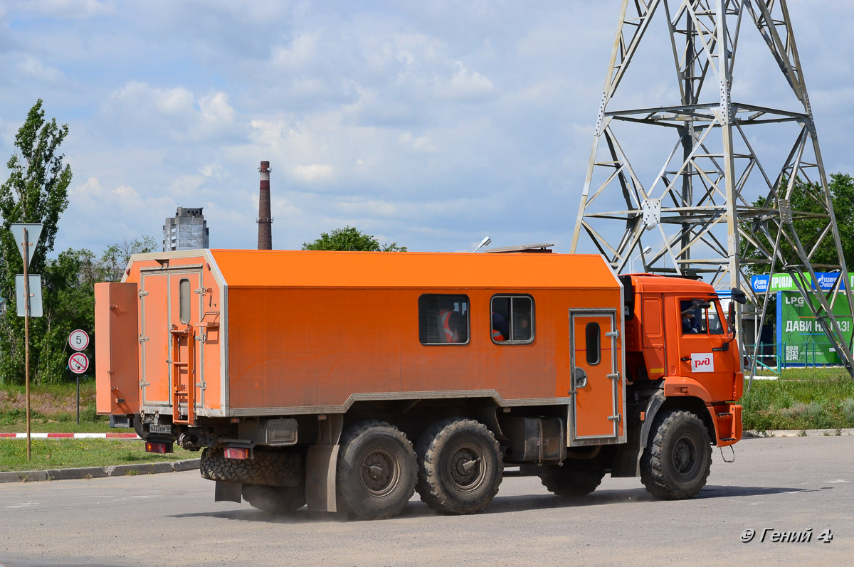 Волгоградская область, № А 323 КМ 164 — КамАЗ-43118-46