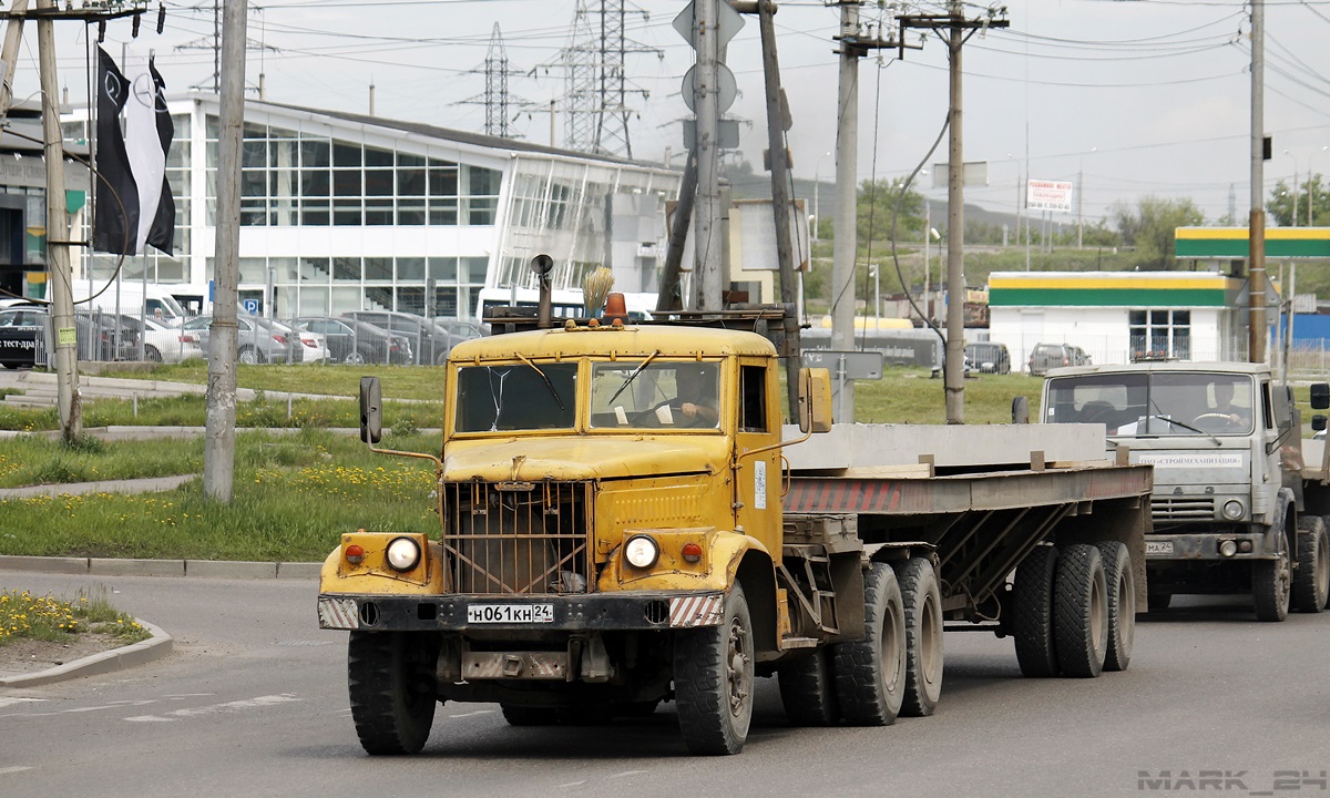 Красноярский край, № Н 061 КН 24 — КрАЗ-258Б1