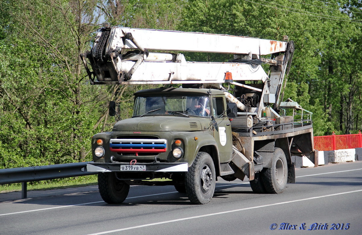 Ленинградская область, № В 319 УВ 47 — ЗИЛ-130 (общая модель)