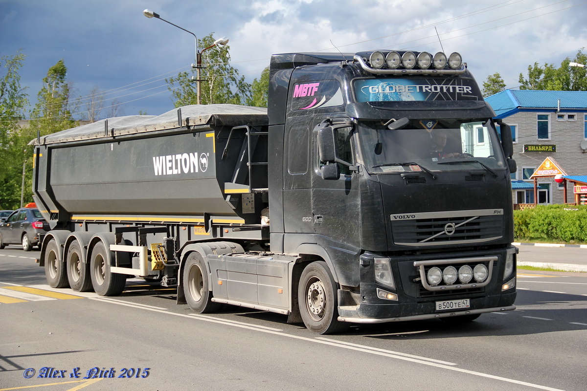 Ленинградская область, № В 500 ТЕ 47 — Volvo ('2008) FH.500