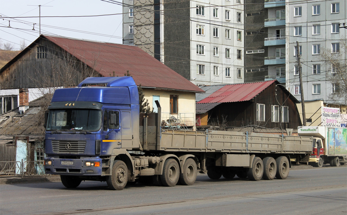 Тюменская область, № М 395 КЕ 72 — Shaanxi Shacman F2000 SX425x