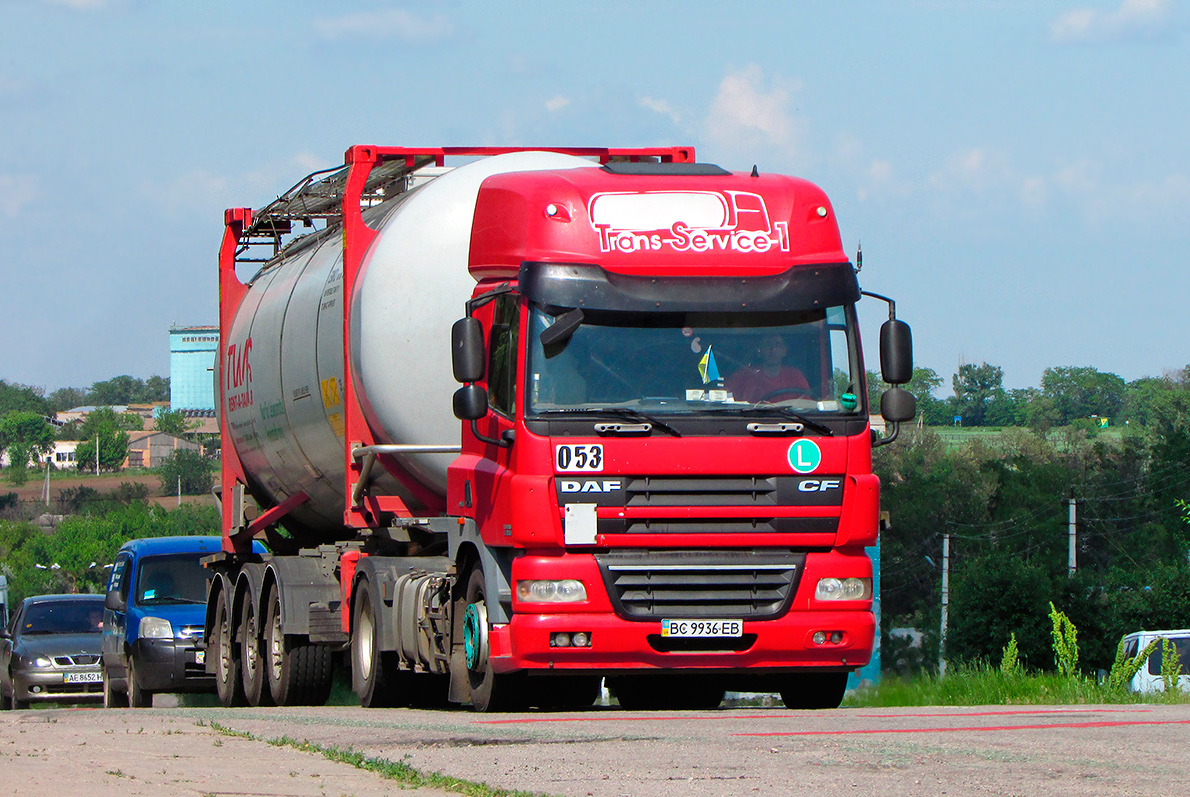 Львовская область, № 053 — DAF CF85 FT