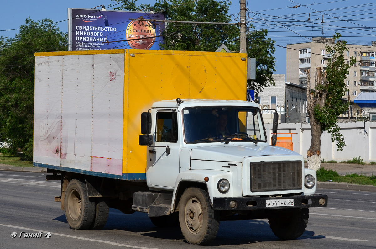 Волгоградская область, № А 541 НК 34 — ГАЗ-3309