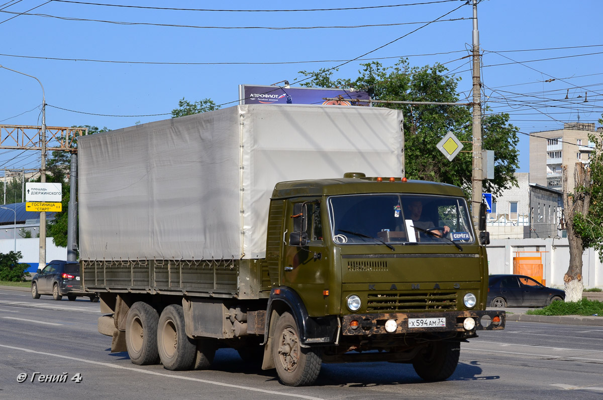 Волгоградская область, № Х 594 АМ 34 — КамАЗ-53212