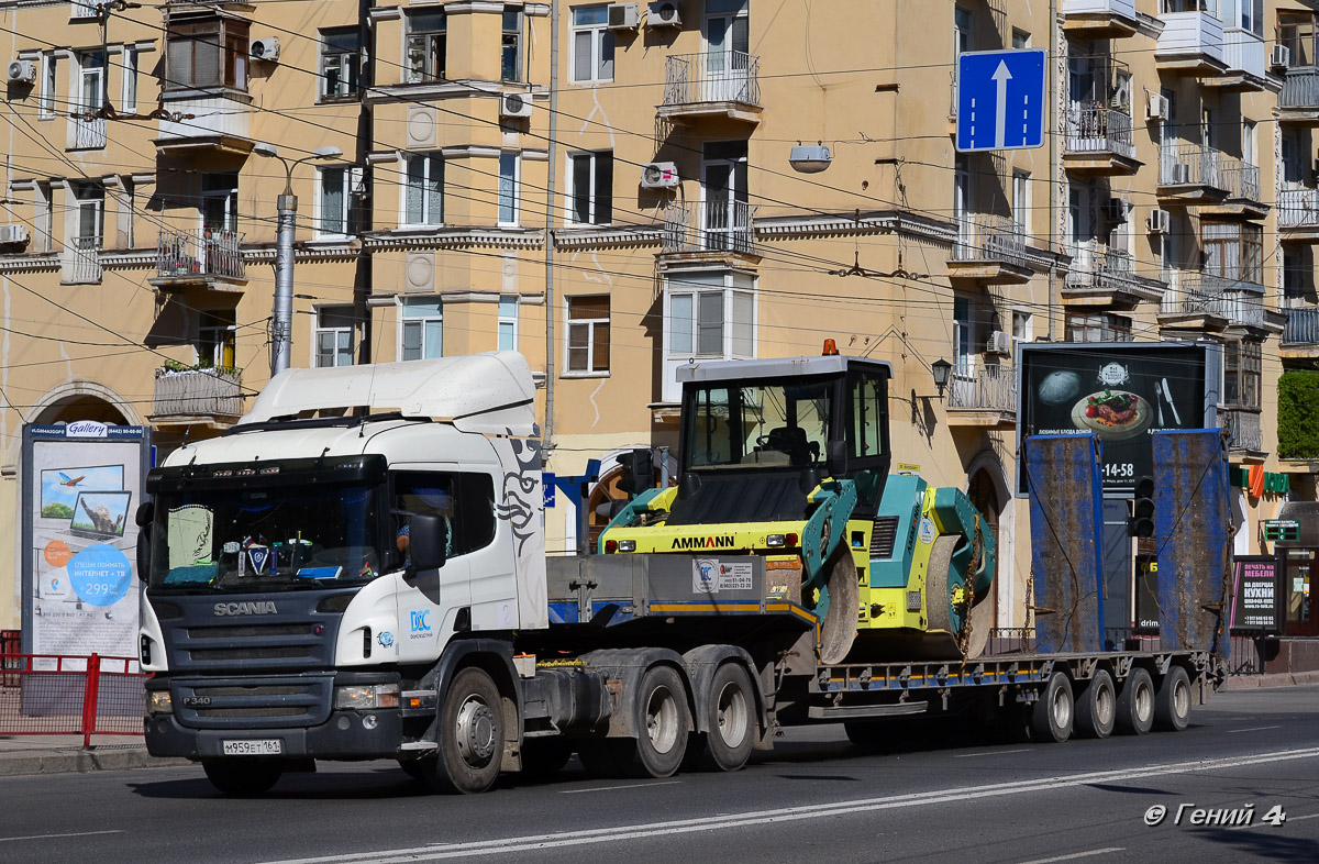 Волгоградская область, № М 959 ЕТ 161 — Scania ('2004) P340