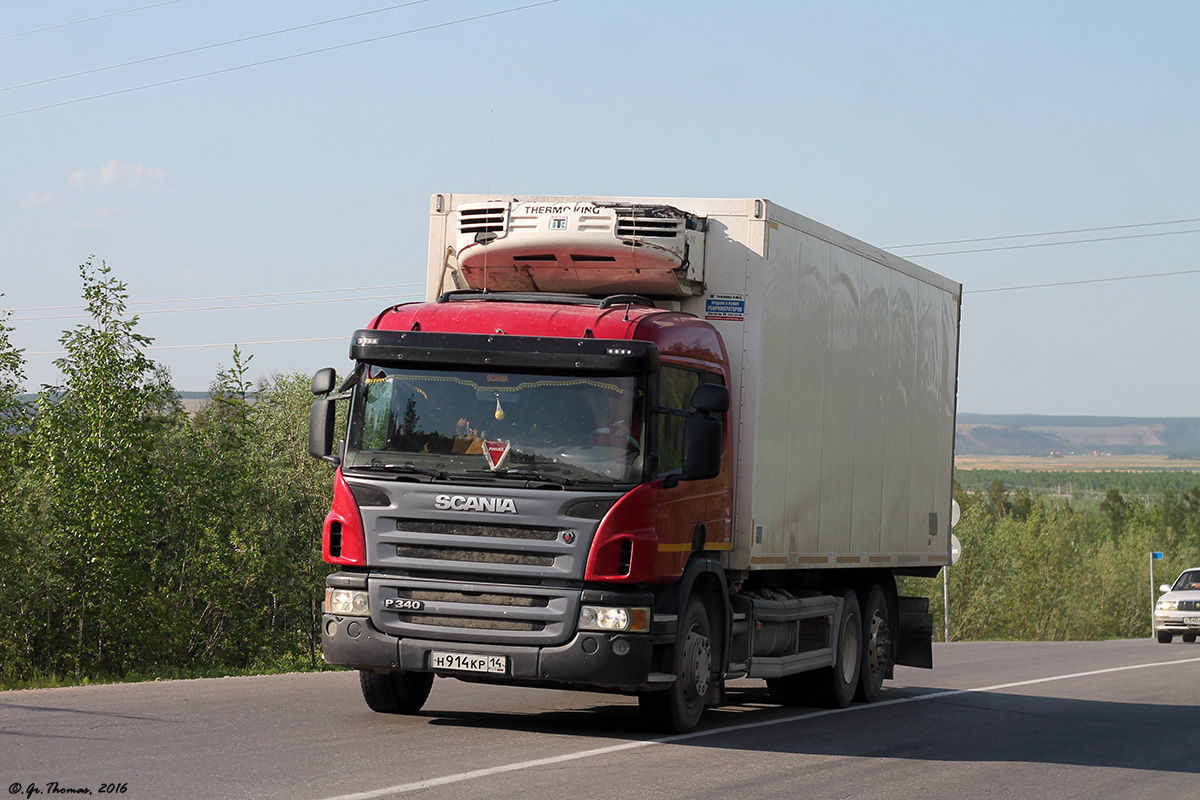 Саха (Якутия), № Н 914 КР 14 — Scania ('2004) P340