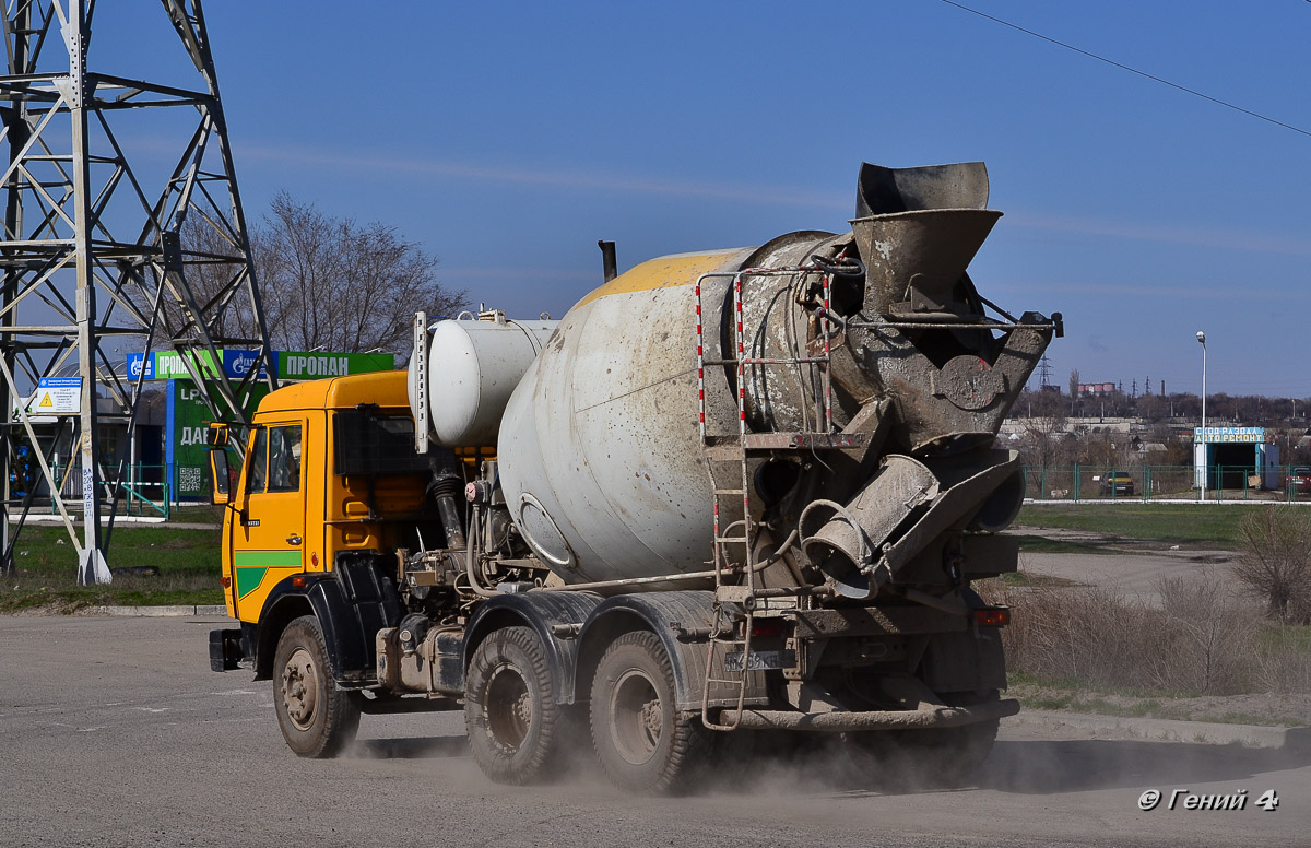 Волгоградская область, № М 459 КН 34 — КамАЗ-55111 (общая модель)