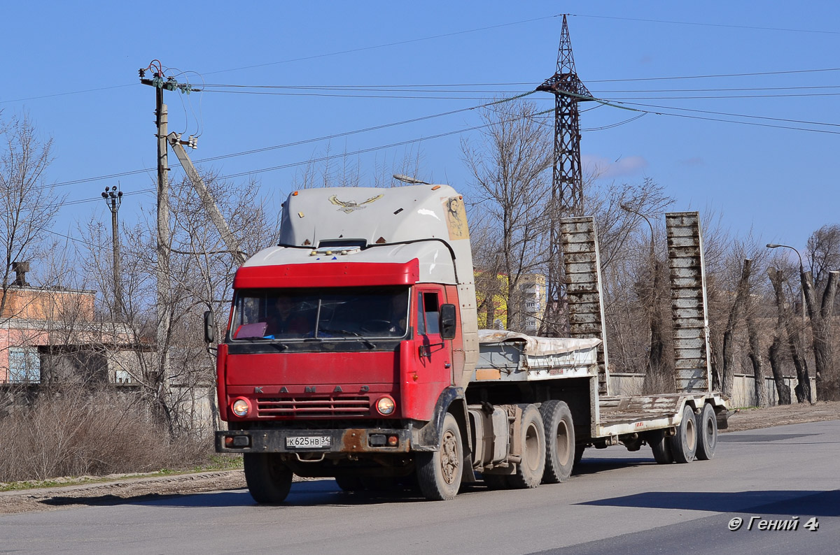 Волгоградская область, № К 625 НВ 34 — КамАЗ-5410