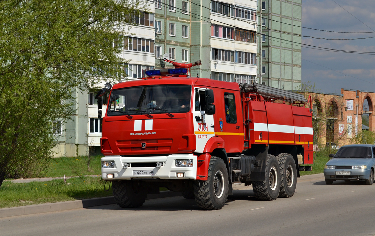 Калужская область, № Н 444 ОН 40 — КамАЗ-43118-46