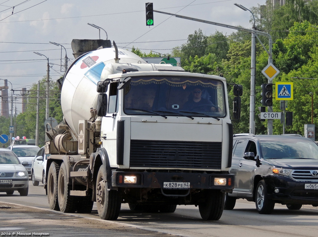 Рязанская область, № К 828 РЕ 62 — МАЗ-6303 (общая модель)