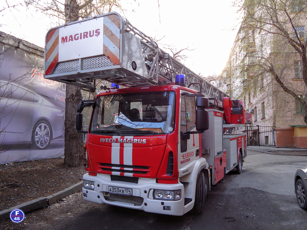 Челябинская область, № А 353 КВ 174 — IVECO EuroCargo ('2008)