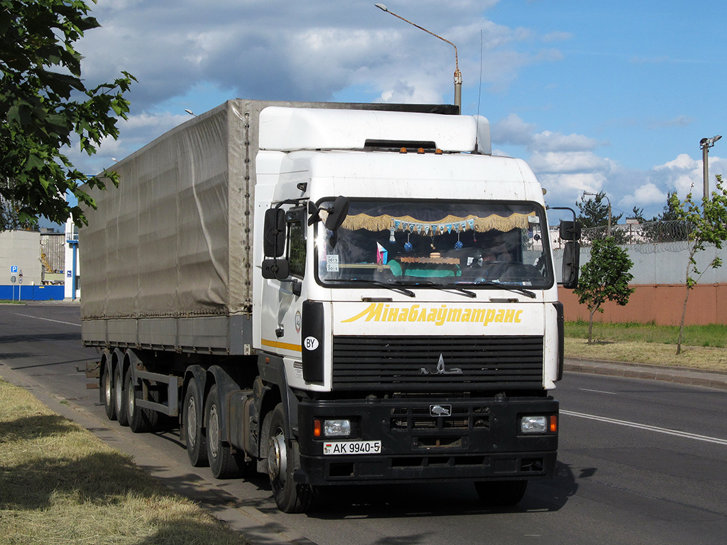 Минская область, № АК 9940-5 — МАЗ-6430 (общая модель)