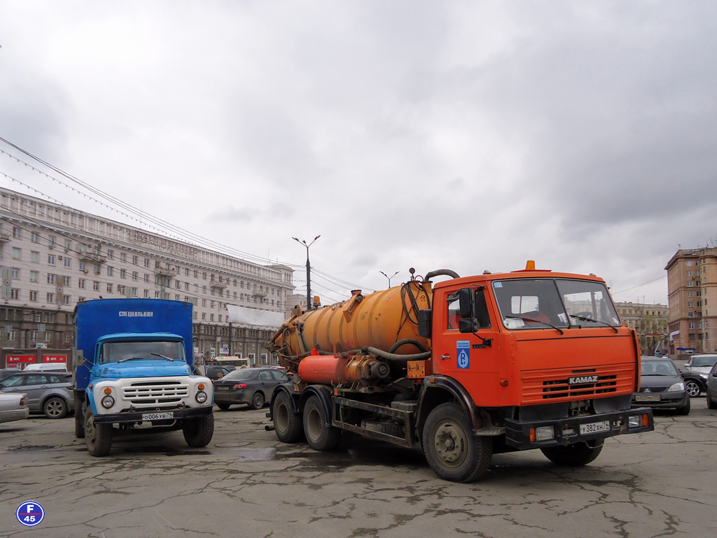 Челябинская область, № У 382 ХН 74 — КамАЗ-53215-15 [53215R]