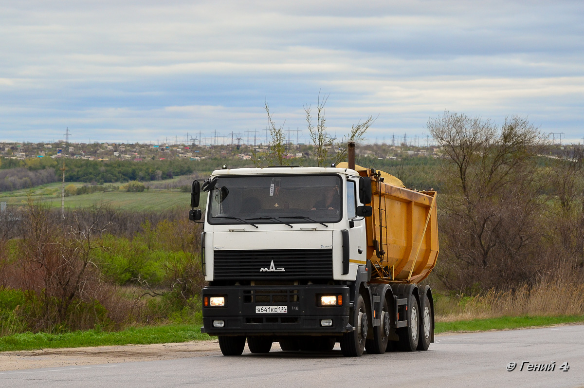 Волгоградская область, № В 641 КЕ 134 — МАЗ-6516B9