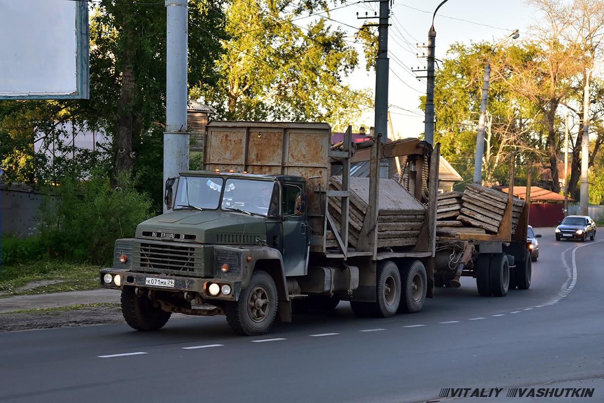 Архангельская область, № К 071 МА 29 — КрАЗ-250