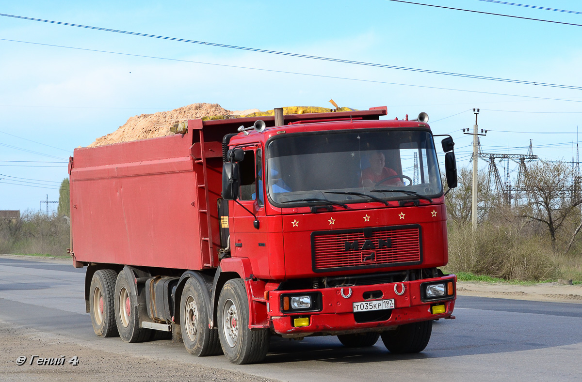 Волгоградская область, № Т 035 КР 197 — MAN F90 (общая модель)