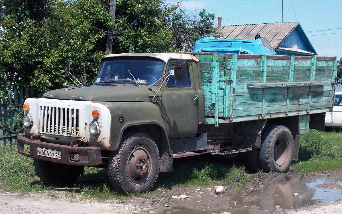 Волгоградская область, № А 604 СХ 34 — ГАЗ-53-12