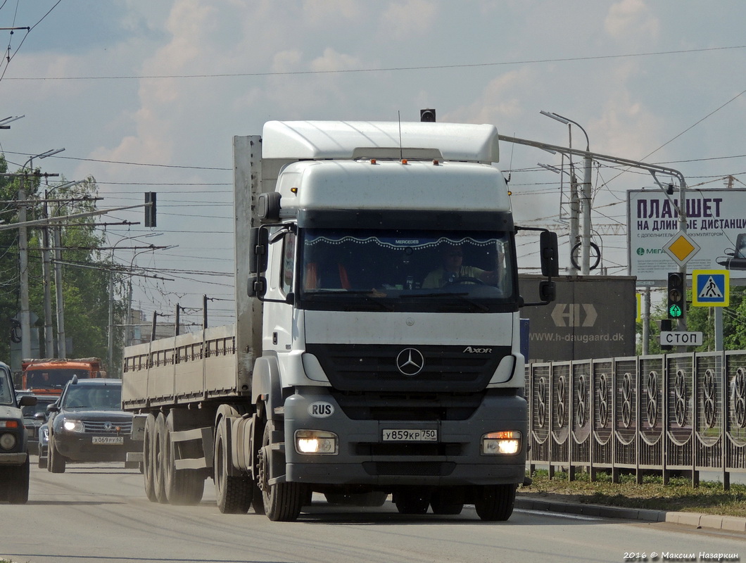 Московская область, № У 859 КР 750 — Mercedes-Benz Axor (общ.м)