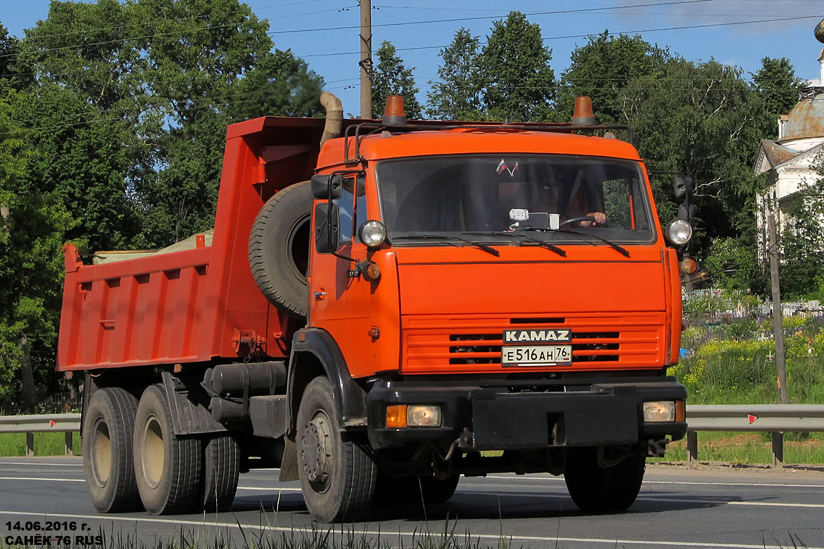 Ярославская область, № Е 516 АН 76 — КамАЗ-65115-62