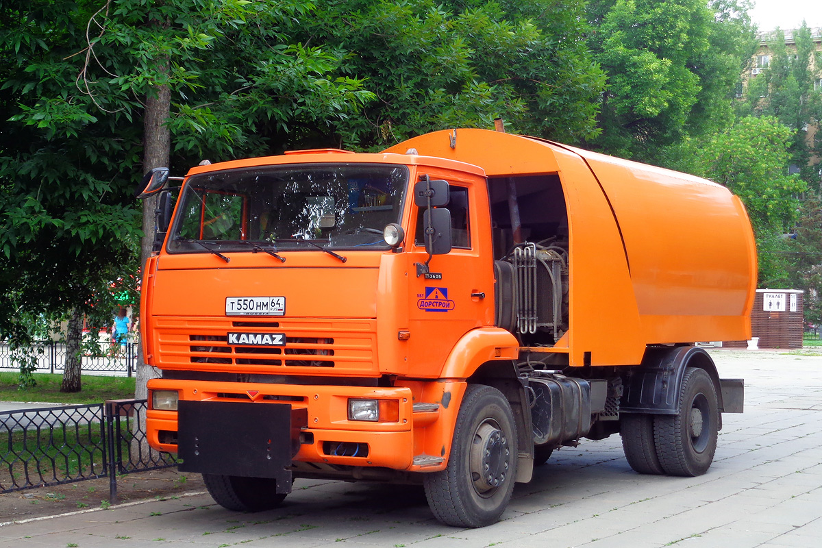 Саратовская область, № Т 550 НМ 64 — КамАЗ-53605-D3