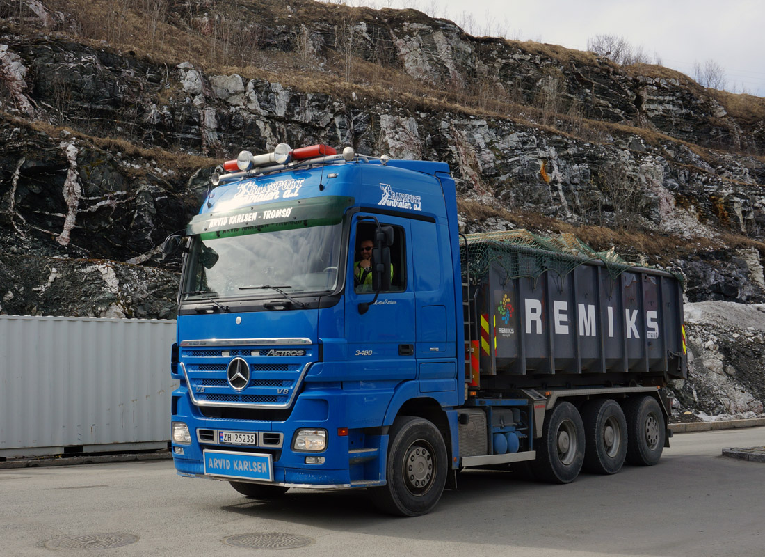 Норвегия, № ZH 25235 — Mercedes-Benz Actros ('2003)