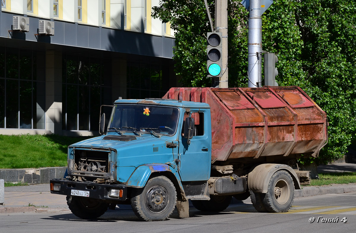 Волгоградская область, № А 248 АО 134 — ЗИЛ-433362