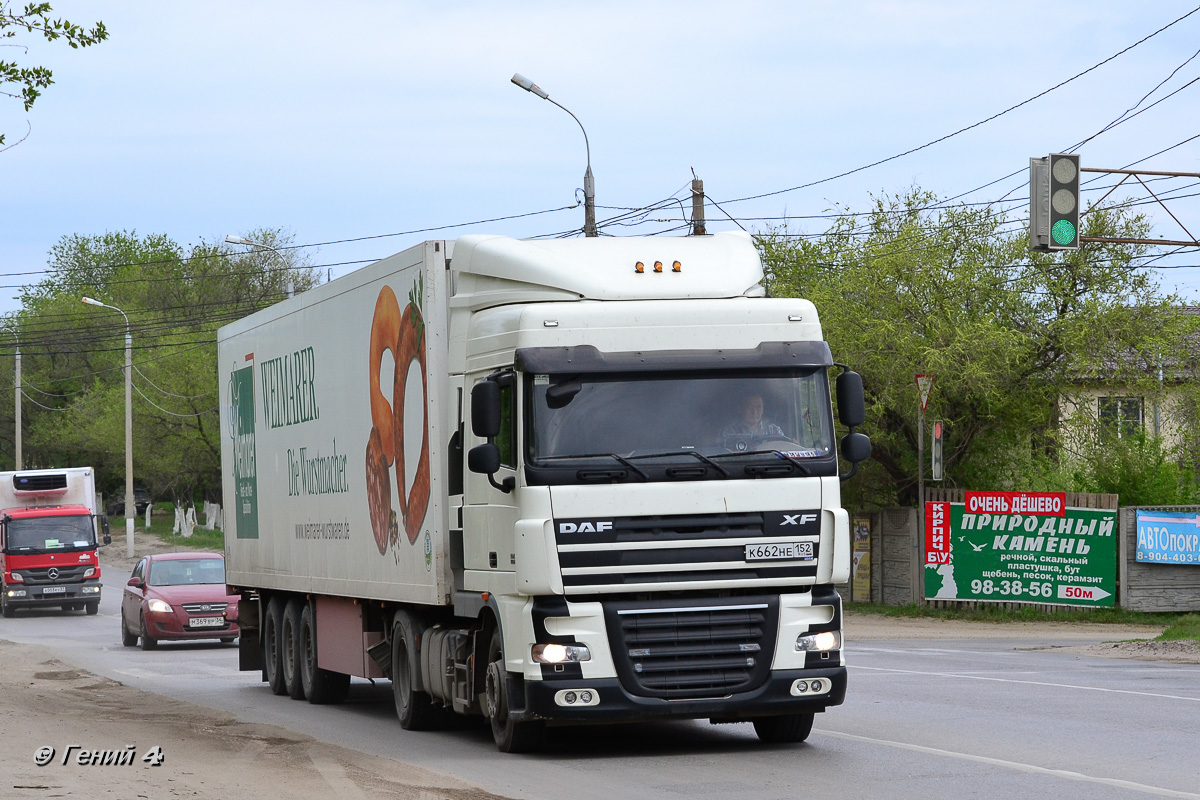 Нижегородская область, № К 662 НЕ 152 — DAF XF105 FT