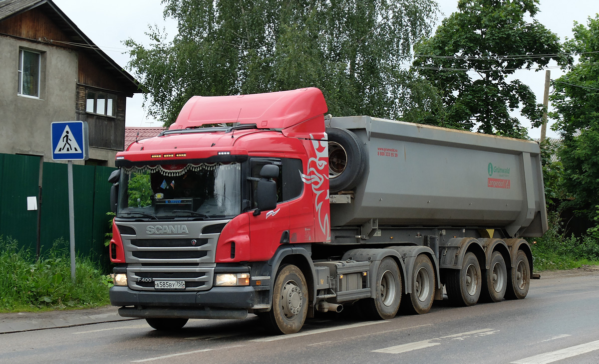 Московская область, № А 585 ВУ 750 — Scania ('2011) P400