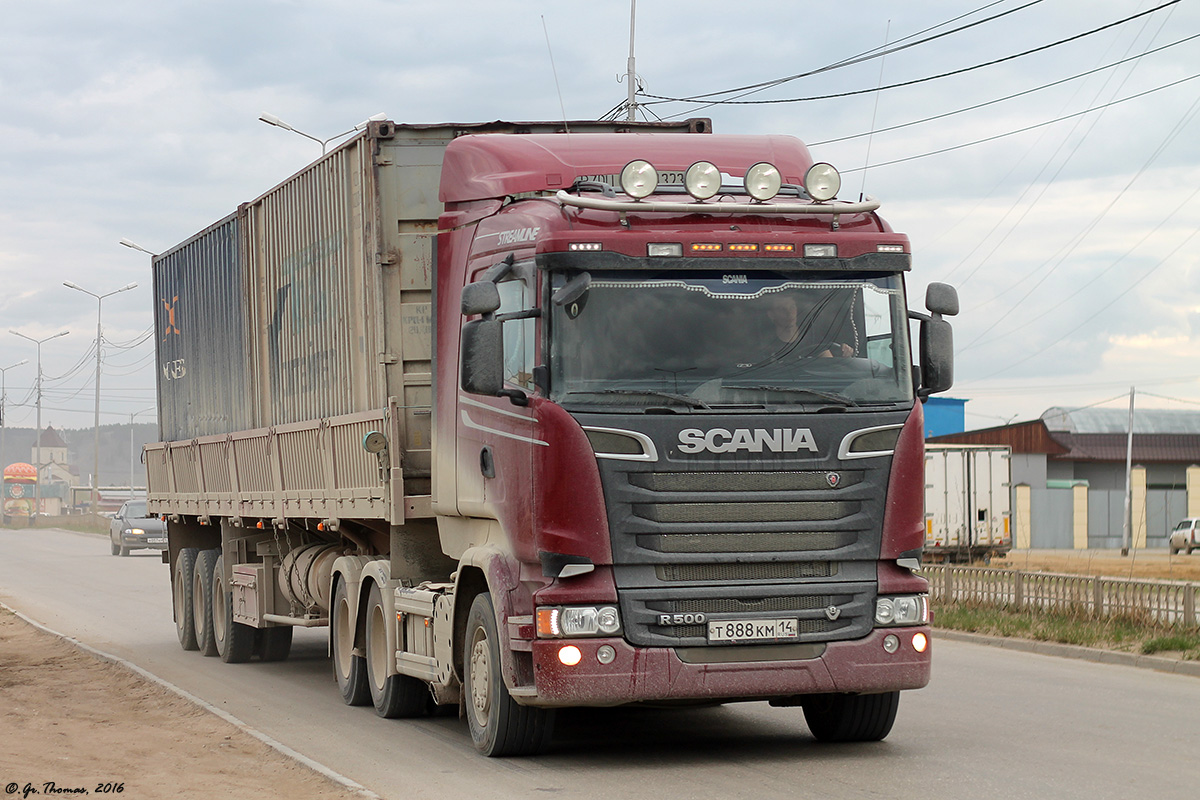 Саха (Якутия), № Т 888 КМ 14 — Scania ('2013) R500