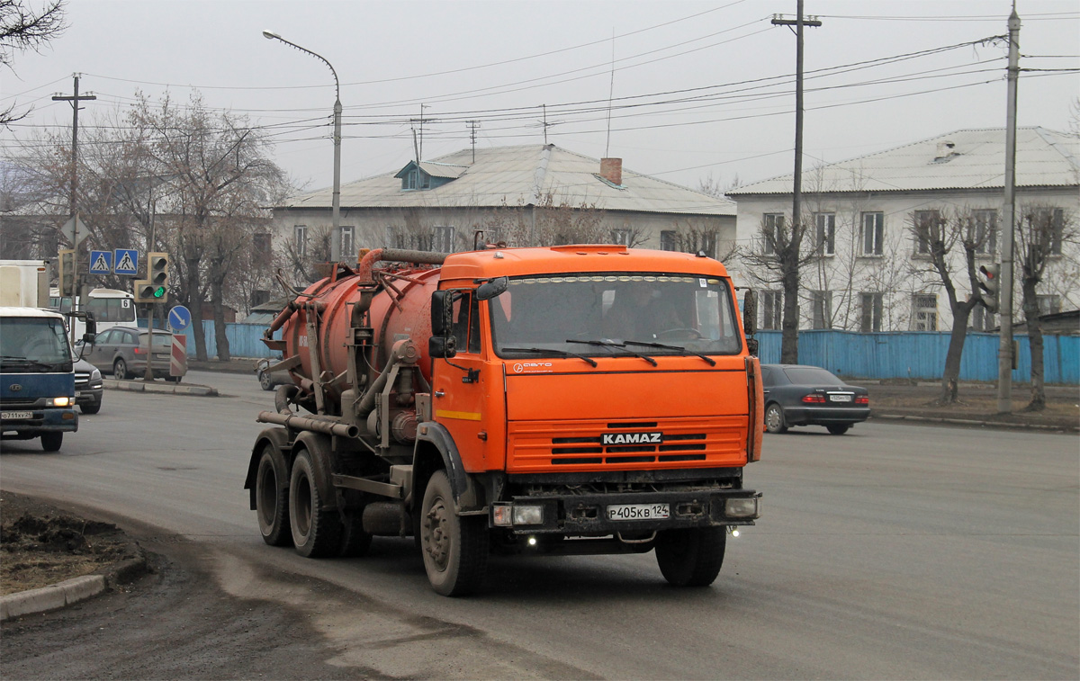 Красноярский край, № Р 405 КВ 124 — КамАЗ-65115-62