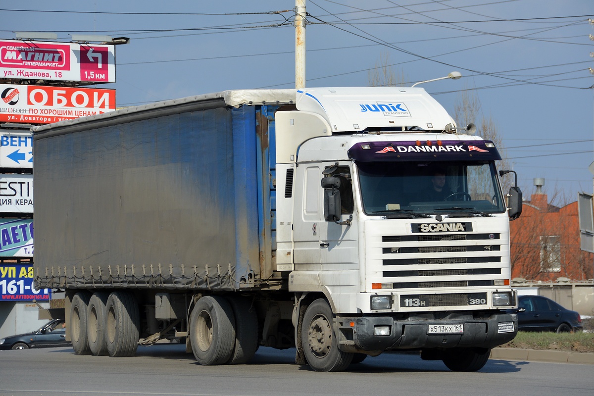 Ростовская область, № Х 513 КХ 161 — Scania (III) R113H