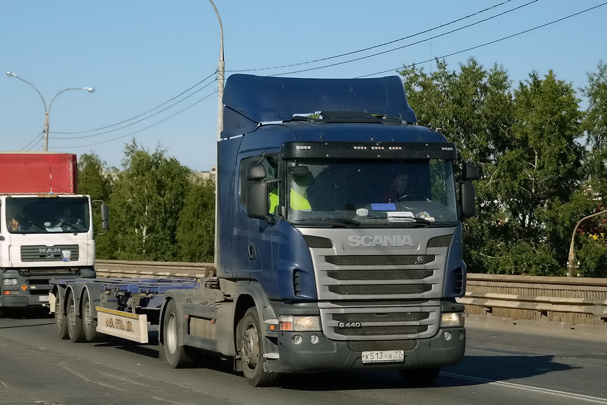 Москва, № Х 513 УА 77 — Scania ('2009) G440