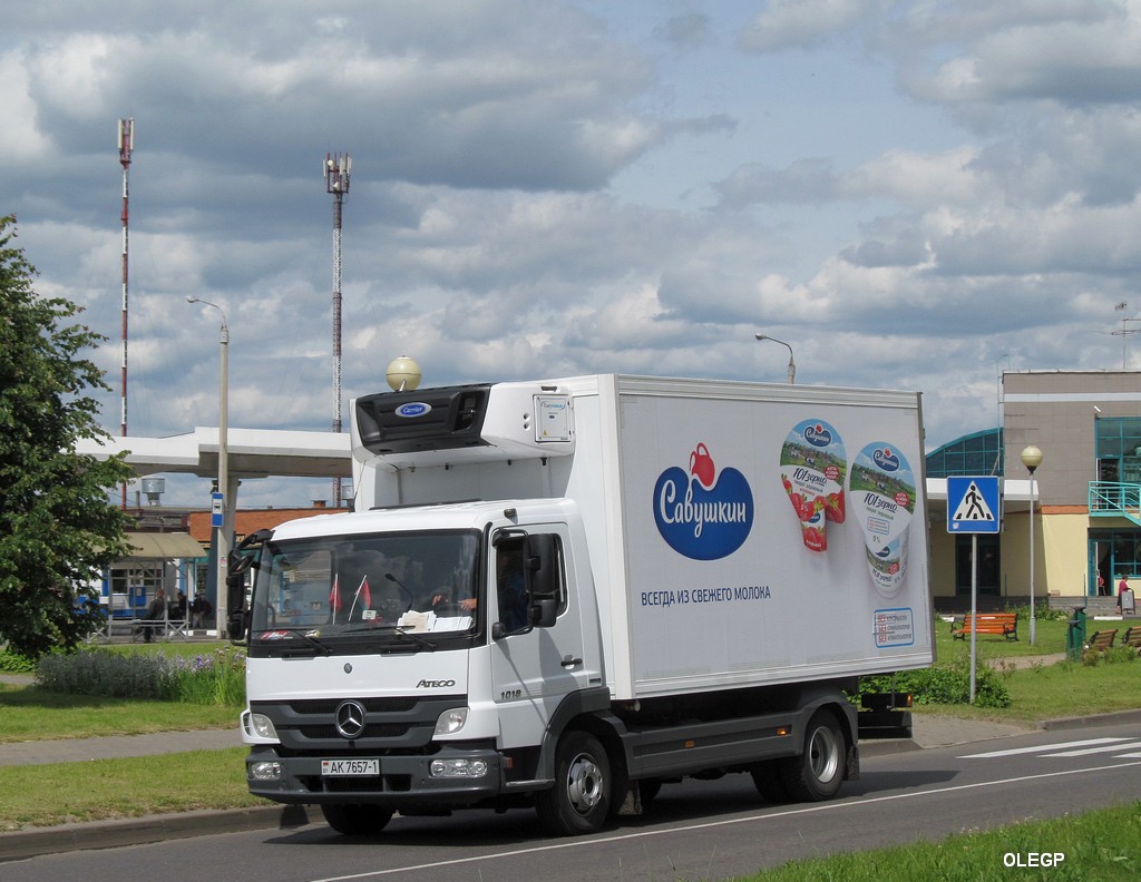 Брестская область, № АК 7657-1 — Mercedes-Benz Atego 1018