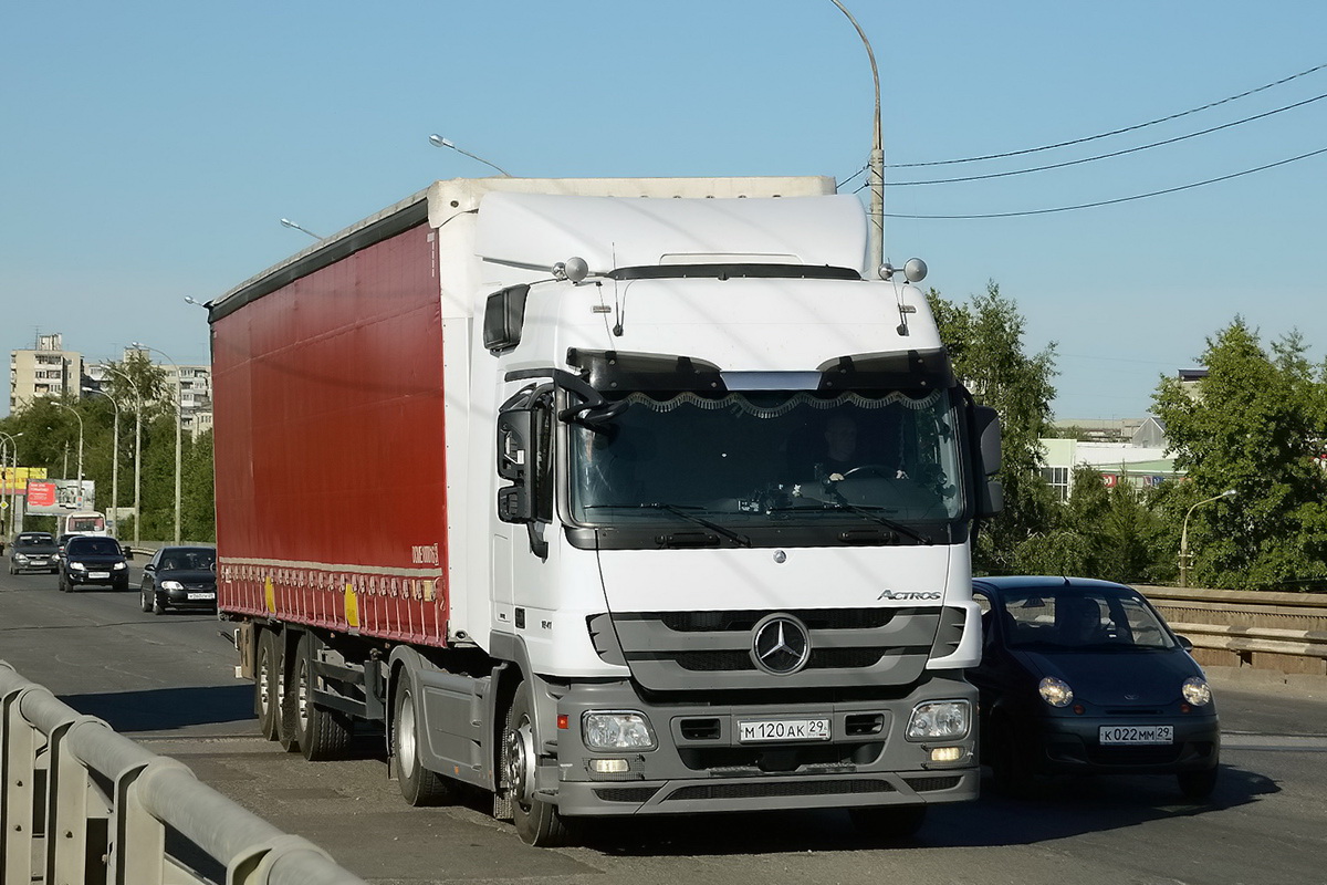 Архангельская область, № М 120 АК 29 — Mercedes-Benz Actros ('2009) 1841