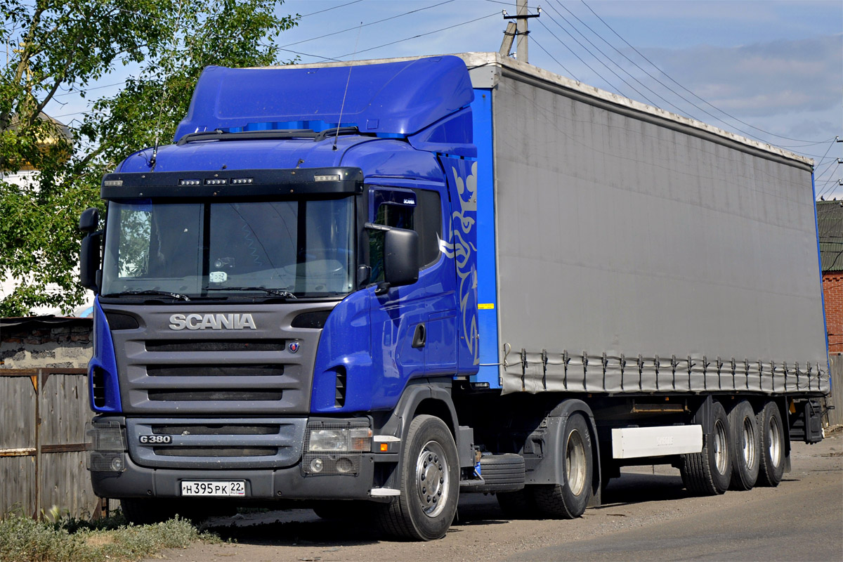 Алтайский край, № Н 395 РК 22 — Scania ('2009) G380