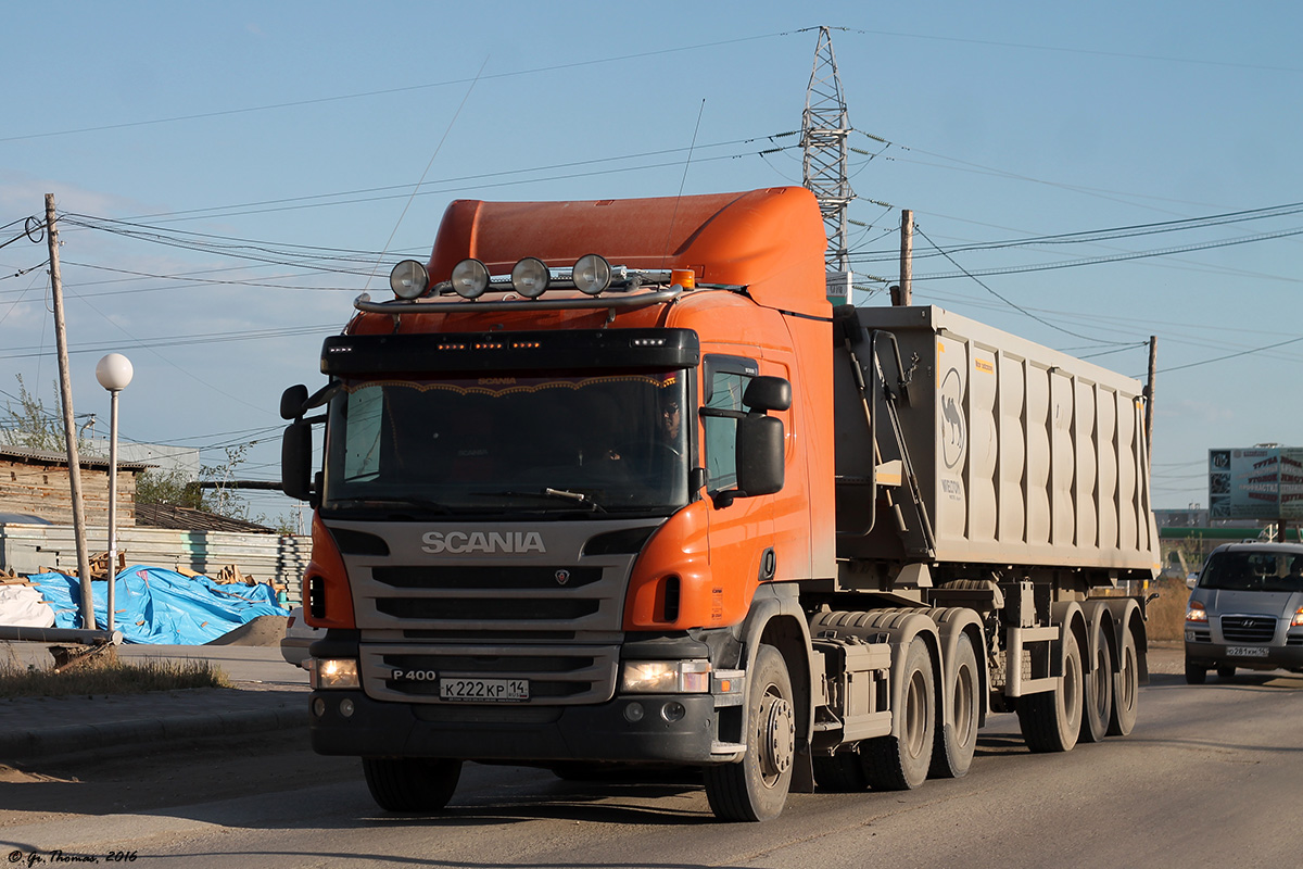 Саха (Якутия), № К 222 КР 14 — Scania ('2011) P400