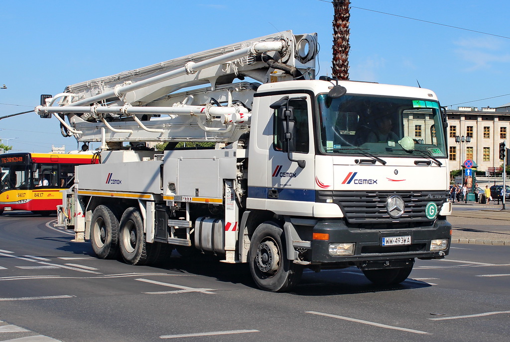 Польша, № WW 493WA — Mercedes-Benz Actros ('1997)