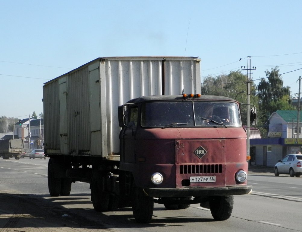 Тамбовская область, № М 127 РЕ 68 — IFA W50L/S