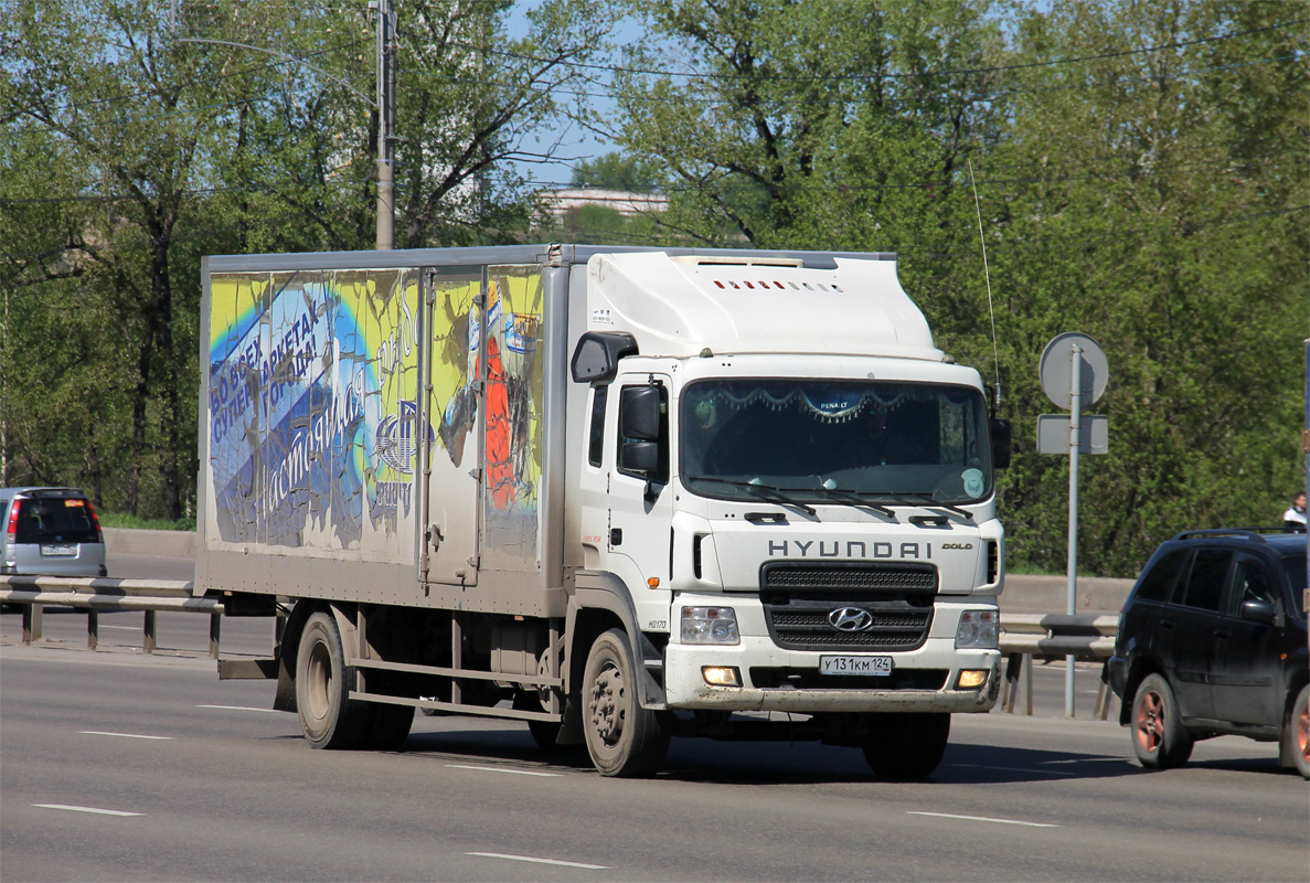 Красноярский край, № У 131 КМ 124 — Hyundai Power Truck HD170