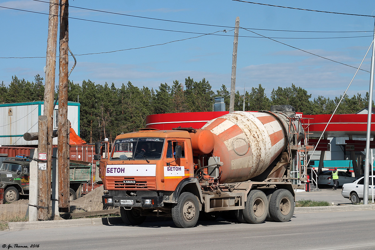 Саха (Якутия), № М 669 СС 14 — КамАЗ-53229-15 [53229R]