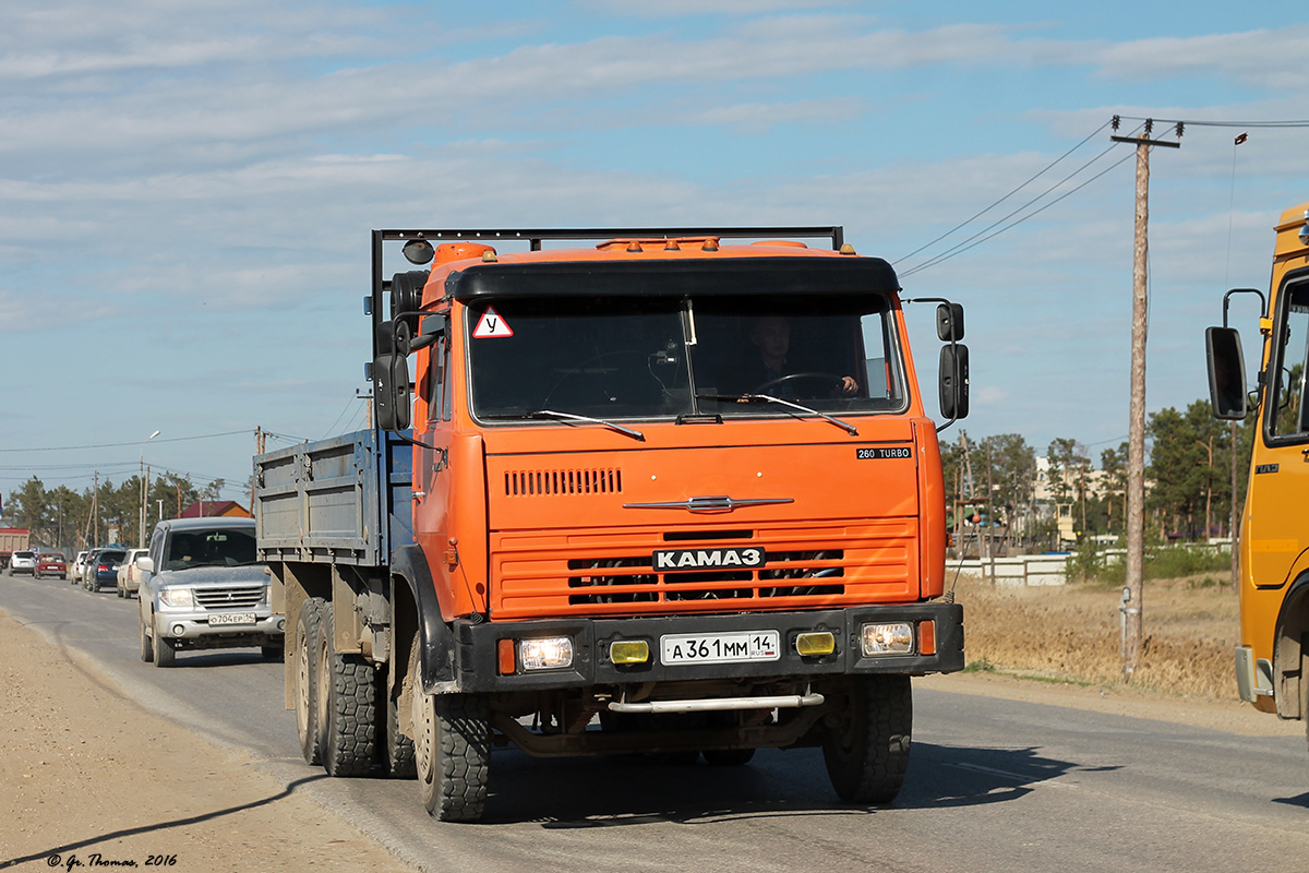 Саха (Якутия), № А 361 ММ 14 — КамАЗ-53215 (общая модель)