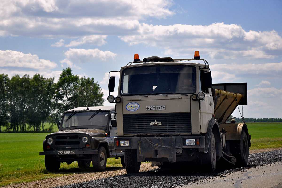 Алтайский край, № М 291 ВК 22 — МАЗ-5337 (общая модель)