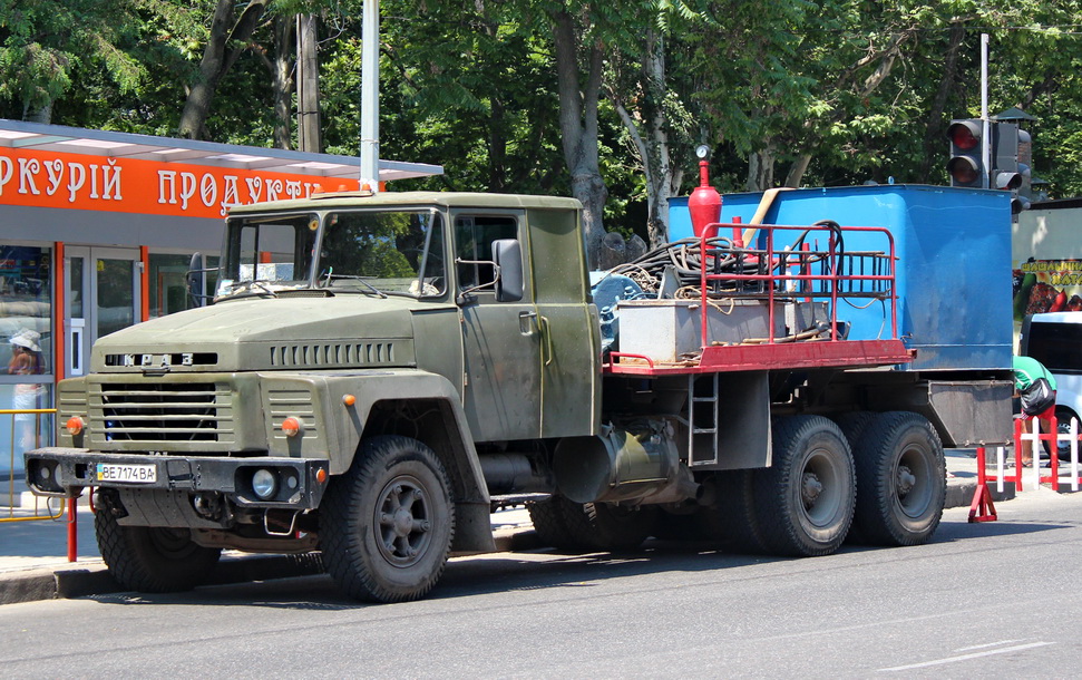 Николаевская область, № ВЕ 7174 ВА — КрАЗ-250