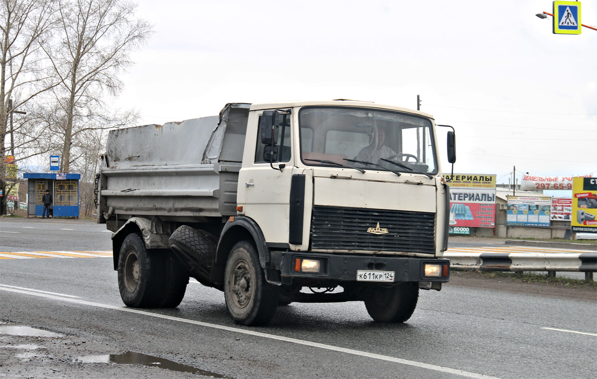 Красноярский край, № К 611 КР 124 — МАЗ-5551 [555100]